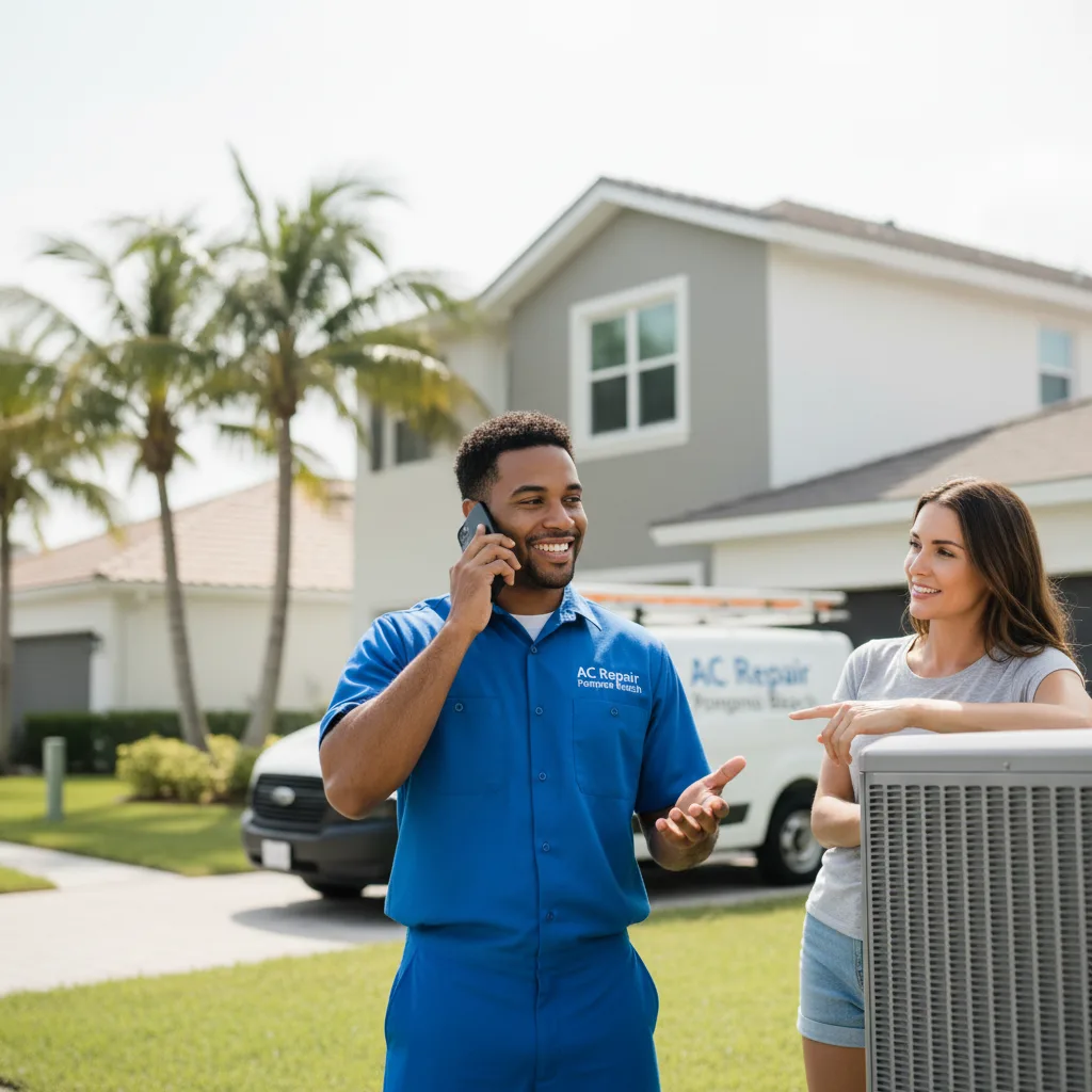 AC Repair Pompano Beach customer support in Guilford